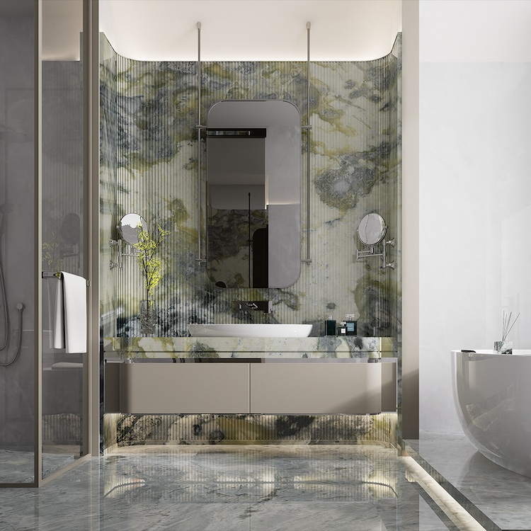 #translucent green marble